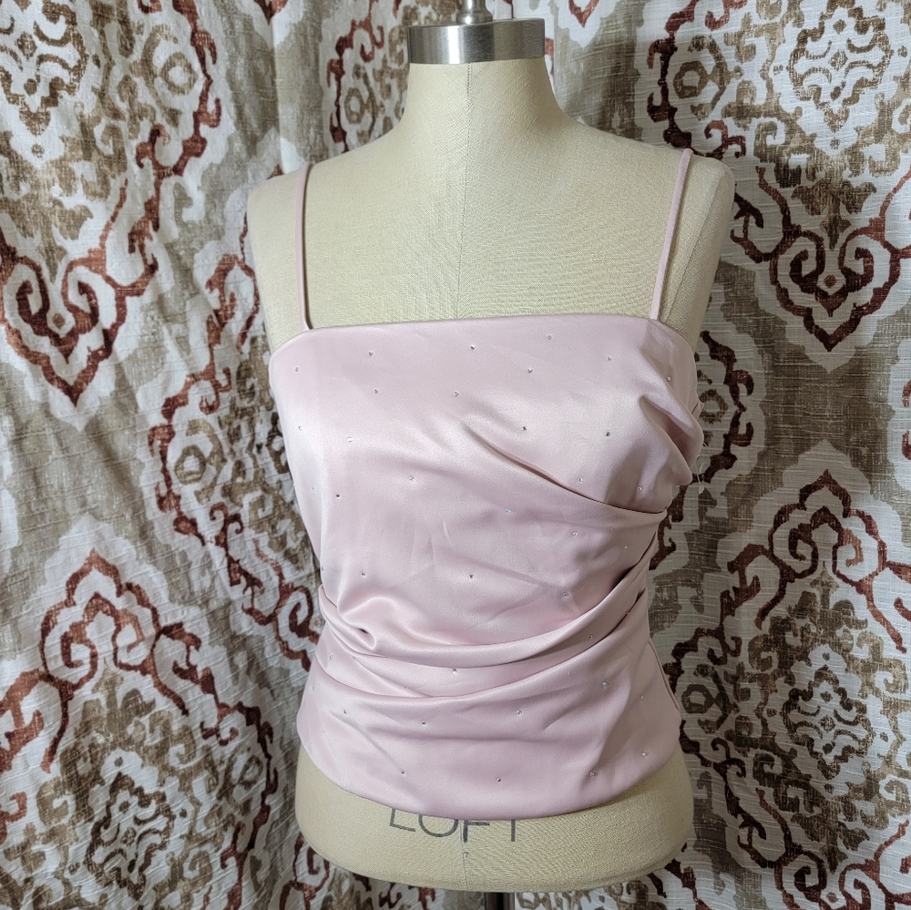 Pink Aspeed 80s Corset Style Top